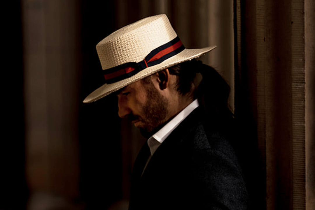 Classic Canotier hat style unisex